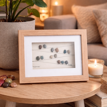 Load image into Gallery viewer, “Together” Pebble Art Frame – Family & Friendship Gift