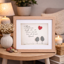 Load image into Gallery viewer, Mum Pebble Art Frame – Meaningful Mother’s Gift
