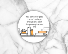 Load image into Gallery viewer, Book Lover Coaster