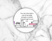 Load image into Gallery viewer, Book Lover Coaster