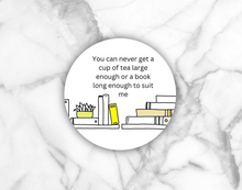Load image into Gallery viewer, Book Lover Coaster