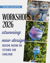 Load image into Gallery viewer, 18th Jan Stunning Wine Glass Workshop 11.30am